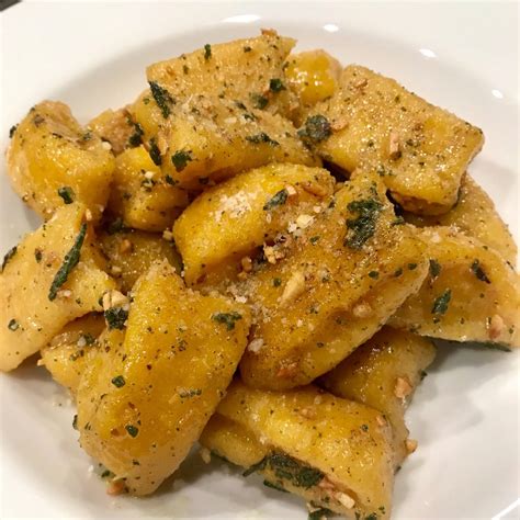 Butternut Squash Gnocchi W Garlic Sage Brown Butter Recipe