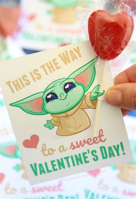 Printable Baby Yoda Valentines Artofit