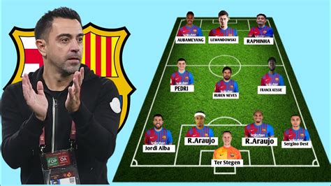 Barcelona Potential Starting Lineup Next Season Shaxda Macquulka Ah