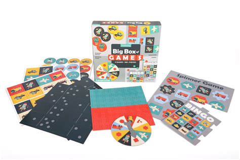 Transportation Big Box of Games - Little Passports