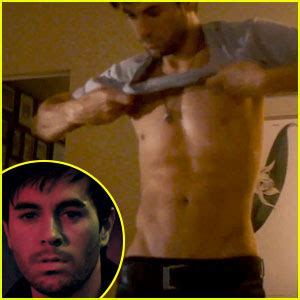 Enrique Iglesias Shirtless For Finally Found You Video Enrique