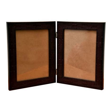 Fiberboard Brown Decorative Photo Frame For Home Size 5 X 7 Inch At