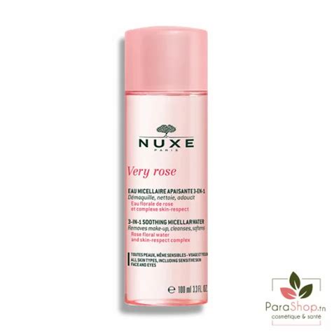 Nuxe Very Rose Eau Micellaire Apaisante En Ml