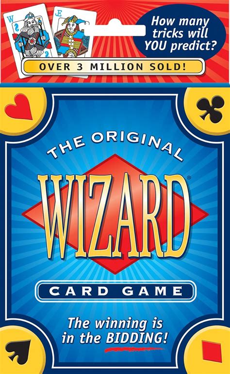 Original Wizard Card Game Us Games Systems Inc 7662558153312