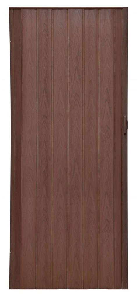 DRZWI HARMONIJKOWE PRZESUWNE PCV WENGE 004 80 Cm ERLI Pl