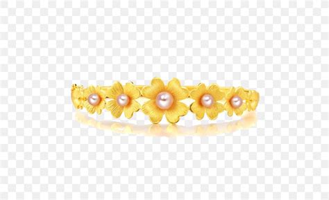 Gold Chow Sang Sang Jewellery Bracelet Tmall Png X Px Gold