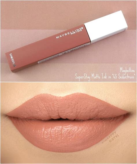 Maybelline Superstay Matte Ink 65 Seductress Review And Swatches