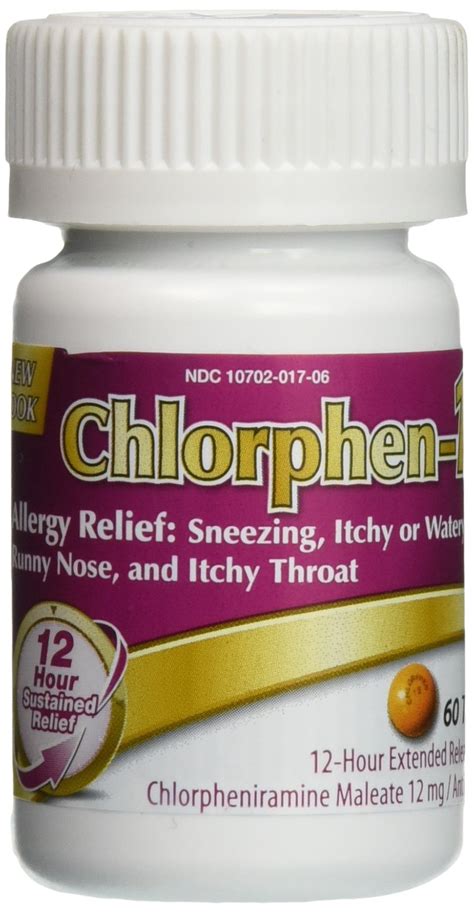 Chlorpheniramine Maleate Anti Allergy Advaced Pharmaceuticl