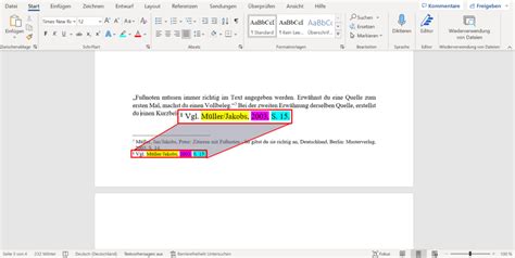 Fußnoten So gibst du Fußnoten richtig an mit Video