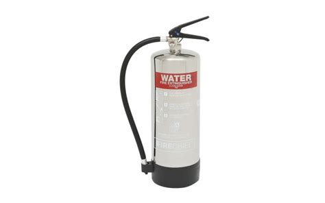 6 Litre Polished Water Extinguisher Stainless Steel Fire Extinguishers