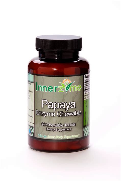 Digestive And Systemic Enzyme Therapy Papaya Enzyme Papain Reducing