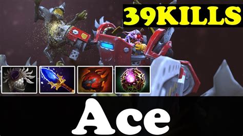 Ace Mmr Plays Timbersaw With Kills Vol Ranked Match