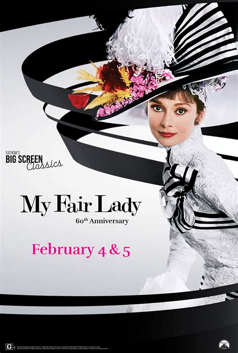 Fathom Events And Paramount Pictures Salute 60 Years Of ‘my Fair Lady