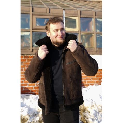 Куртка современная из натуральной овчины (велюр) купить недорого в ...