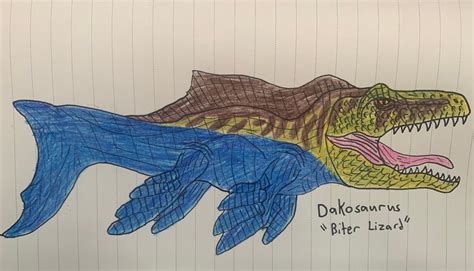 Dakosaurus By Titantamer17 On Deviantart