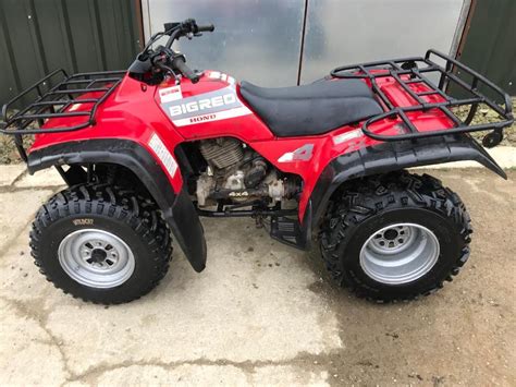 Honda TRX300 Big Red ATV Farm Quad Bike 4x4 4WD In St Clears