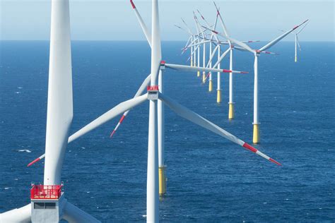 Offshore Windpark Dantysk Speist Ins Deutsche Stromnetz Ein