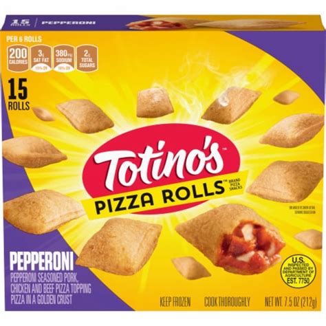 Totino S Pepperoni Pizza Rolls Ct Oz King Soopers