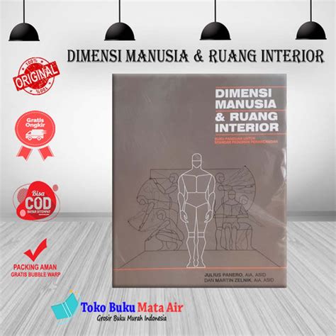 Jual Original Dimensi Manusia Ruang Interior Erlangga Jakarta Pusat