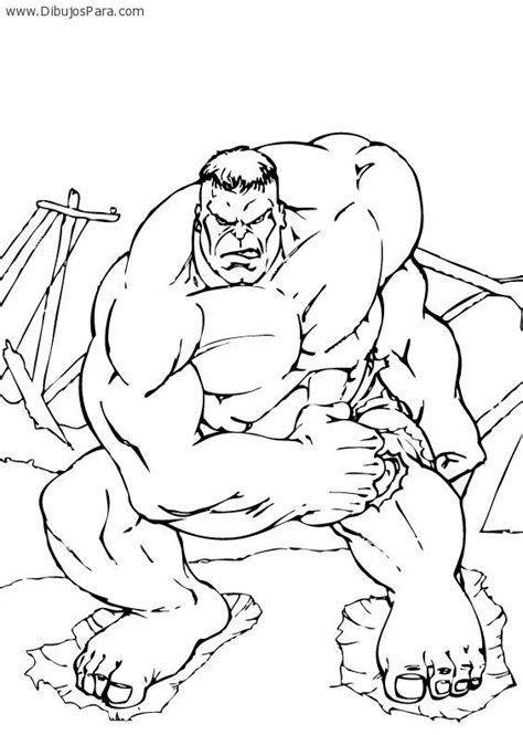 Dibujo De Hulk Musculoso Dibujos De Hulk Para Pintar Dibujos Para