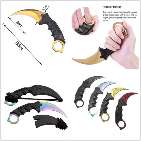 Cuchillo Combate Karambit Camuflaje Exclusivo Gamer Tactico En Venta En