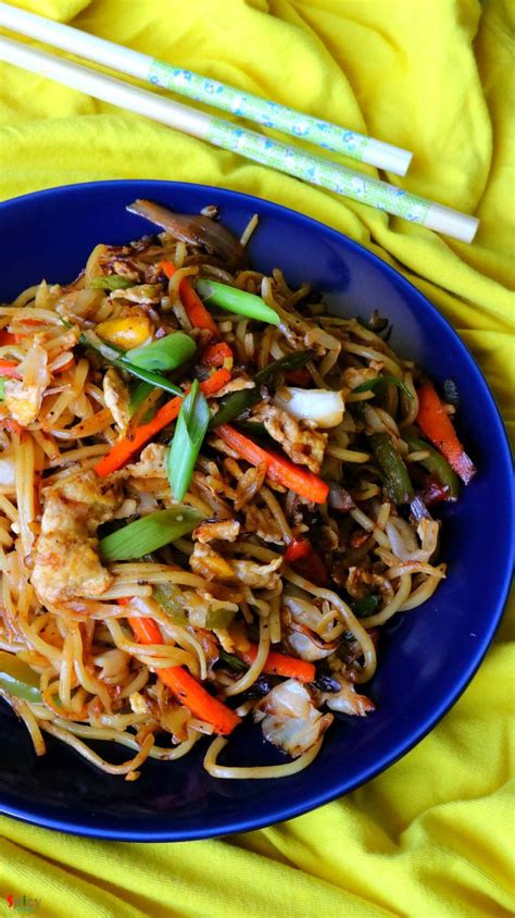 Egg Chow Mein Egg Noodles Dim Chau Chow Mein Recipe Noodle