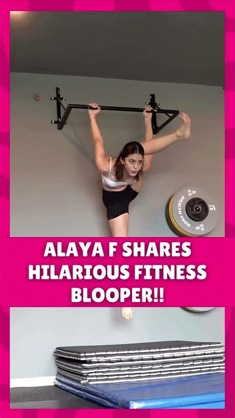 Alaya F Shares Hilarious Fitness Blooper!! | Entertainment - Times of
