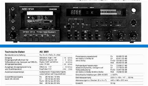 ASC AS 3001 | hifi-wiki.com