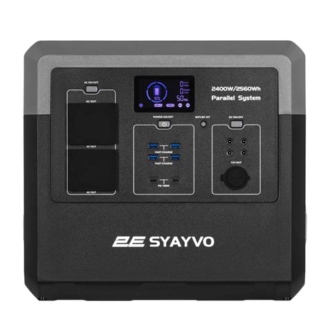 Зарядна станція 2E Syayvo 2560Wh | 2400W (2E-PPS24256) – фото, відгуки ...