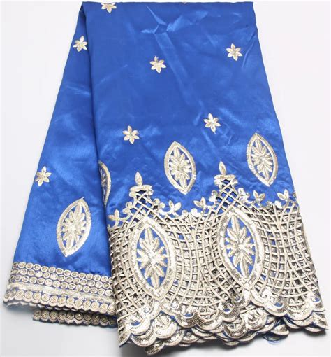 New Arrival African Lace Fabrics High Quality Blue France Cord Guipure