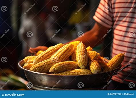 Corn Generative Ai Technology Stock Illustration Illustration Of