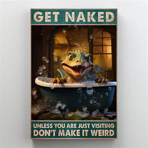 Trinx Laderion Dinosaur In Bathtub Get Naked Wayfair