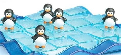 Настольная игра Пингвины на льдине - спаси пингвинят!