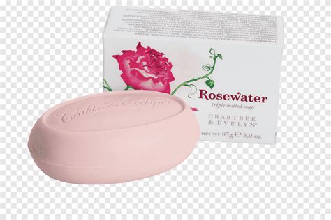 Crabtree Evelyn Rosewater Triple Milled Soap 3x85g 3oz Cosmetics