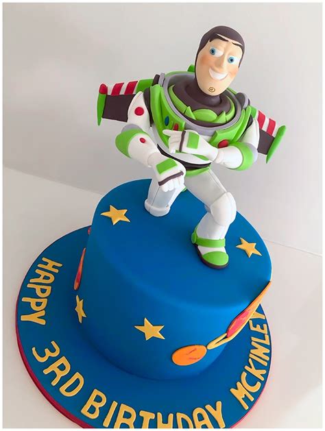 Buzz Lightyear Birthday Cake Toy Story Childrens Birthday Cake 1st