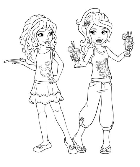 Lego Friends Coloring Pages Best Coloring Pages For Kids