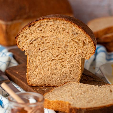 Honey Wheat Sourdough Sandwich Bread Baker Bettie