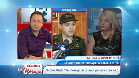 Rasturnare De Situatie Nicolae Guta Despre Fiica Lui Sa Mearga Pe