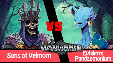 Warhammer Underworlds Battle Report Sons Of Velmorn Vs Ephilim S