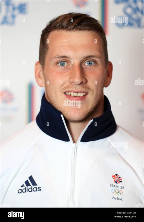 Rugby 7s Player Mark Bennett During The Team Gb Kitting Out Session At