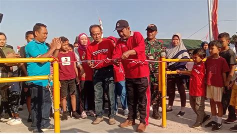 Jalan Sehat Dan Senam Sehat Dalam Rangka Peresmian Alun Alun Desa