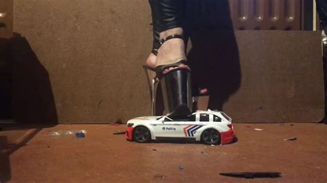 Crush Toy Car With 8 Inch Heels Youtube