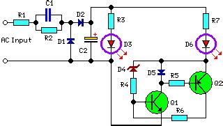 V Ac Indicator Light Circuit