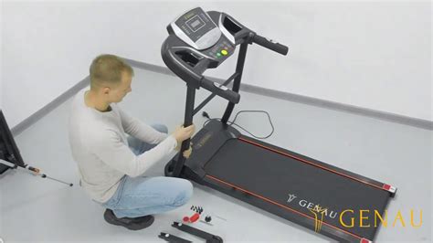 Инструкция по сборке Беговая дорожка Genau X30 - YouTube