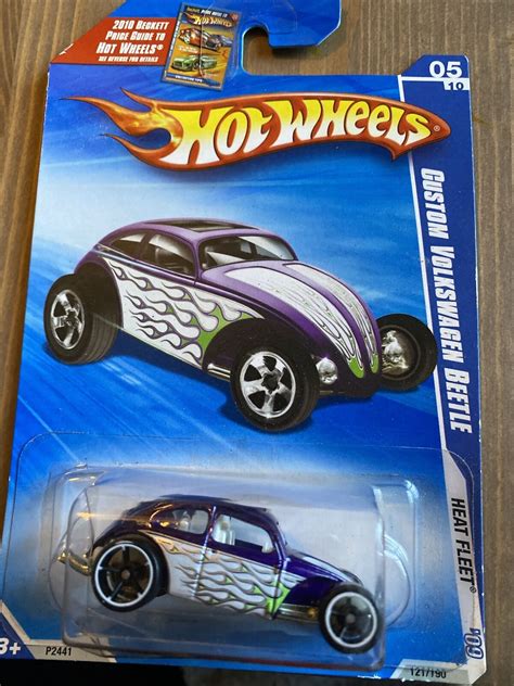 Hot Wheels Custom Volkswagen Beetle Heat Fleet Ebay