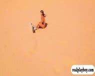Hot Badass Girls Sandboarding And Dirty Biking While Naked