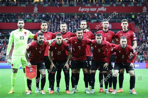 Albanian National Team Players Pose Photo Editorial Stock Photo Stock