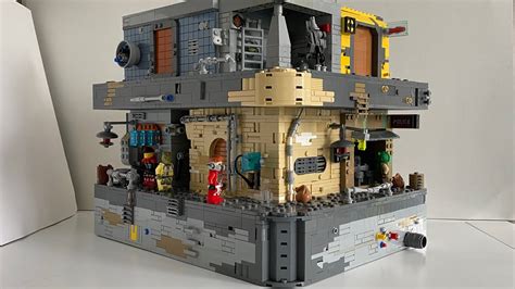 Lower Levels Of Coruscant A Lego Star Wars Moc Youtube