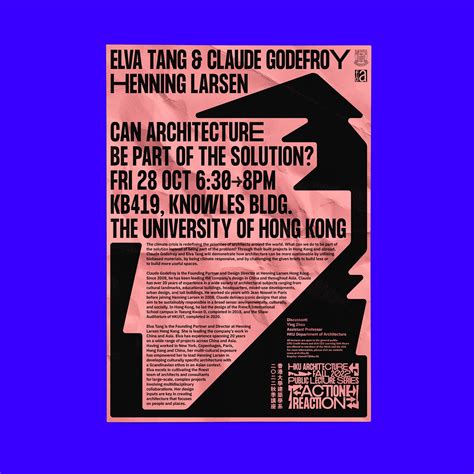 Public Lecture Series Fall 2022 Hku Architecture On Behance