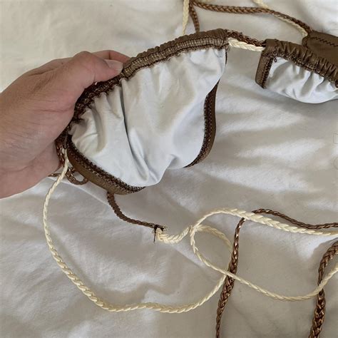 Vintage Brown Bikini From A Small Designer Depop